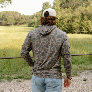 Tech Hoodie - Brush Camo